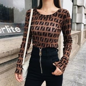 FF Fendi Zucca Top